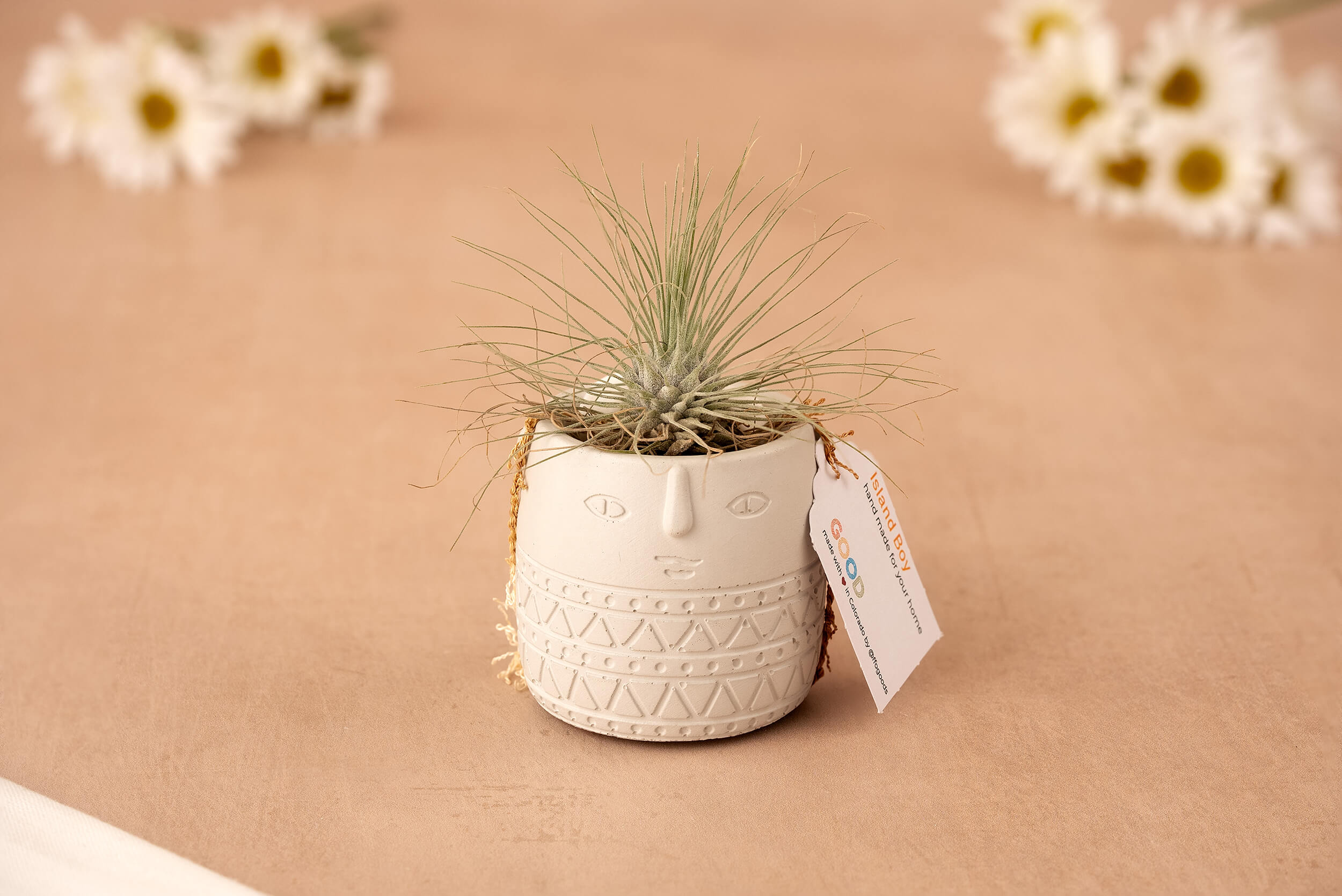 Island Boy – Concrete Character Vessel