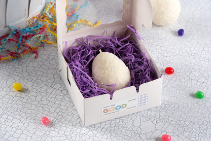 Easter Egg Shaped Candle