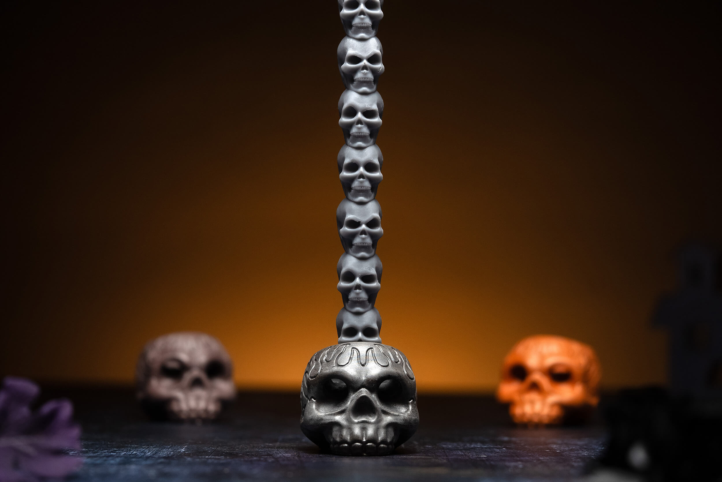 Skull Taper Holder