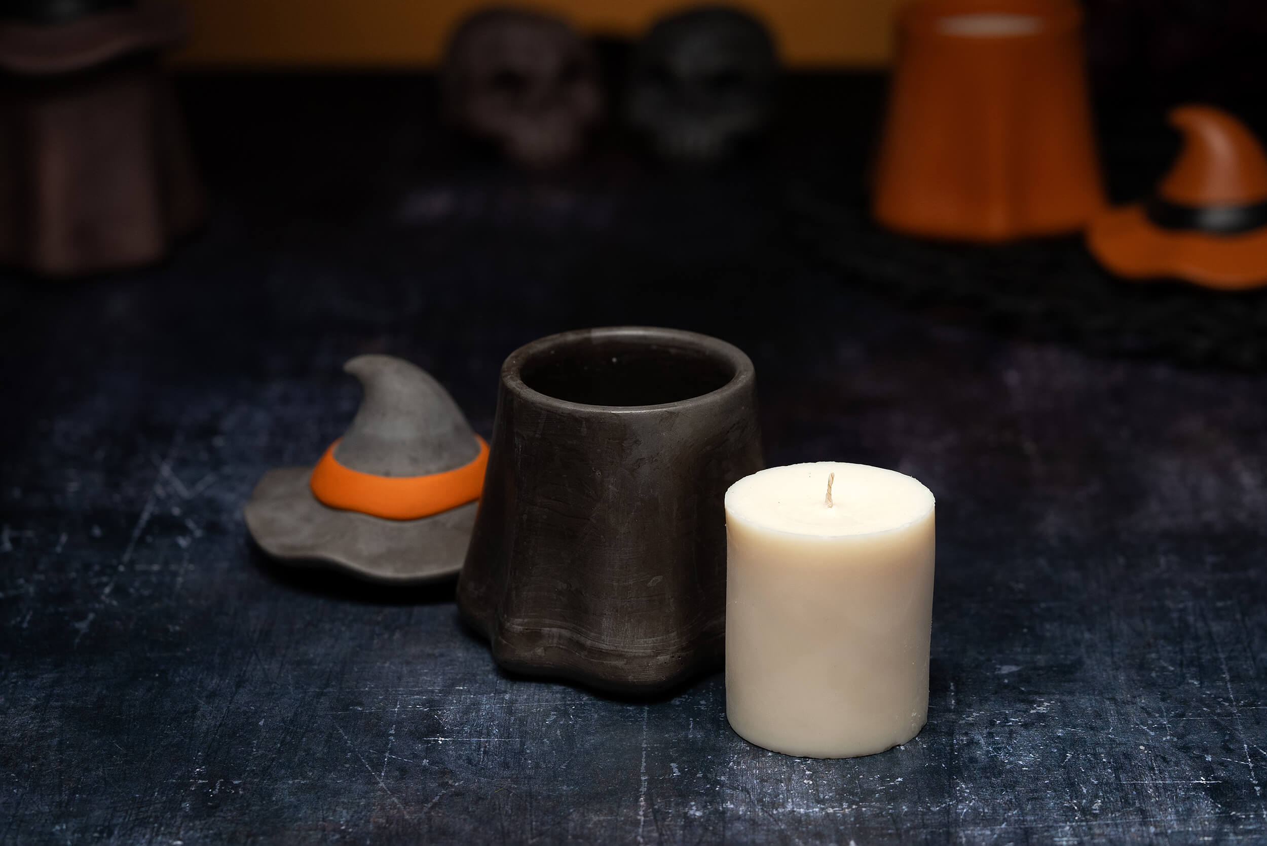 Halloween Witch Candle