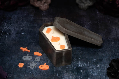 Halloween Coffin Candle