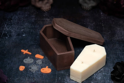 Halloween Coffin Candle