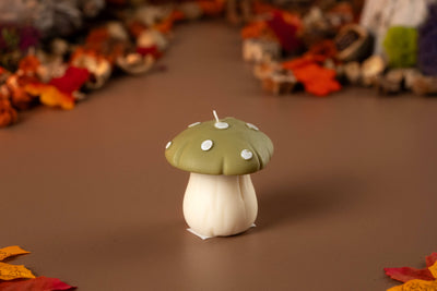 Mushroom Shaped Candles